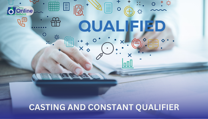 Lesson 12: Type Casting and Constant Qualifier